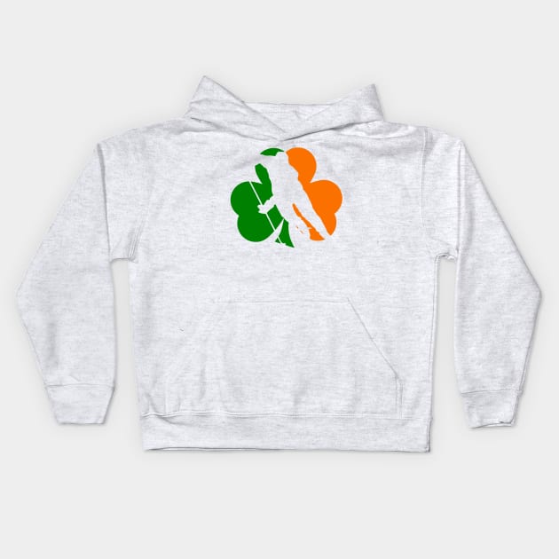 Shamrock Hockey Flag Kids Hoodie by Shamrock Hockey